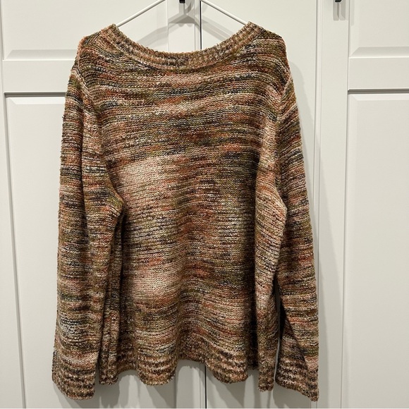 Peyton Primrose Multicolor Knit Women's Sweater,3X,office,cozy - Picture 1 of 9